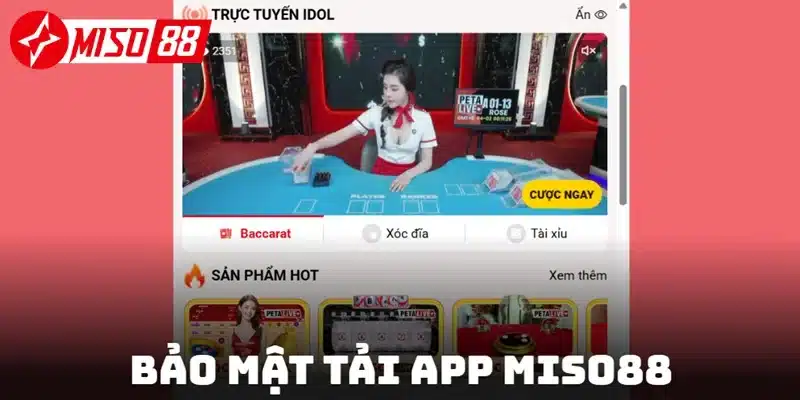 Hội viên có thể tăng cường bảo mật an toàn với app