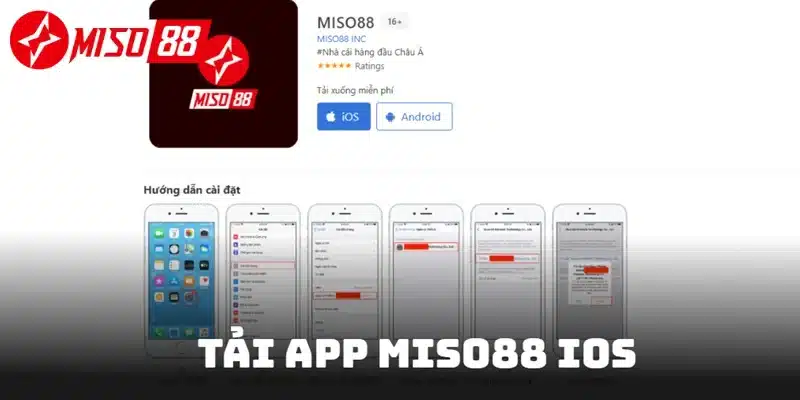 Thực hiện tải app Miso88 cho người dùng